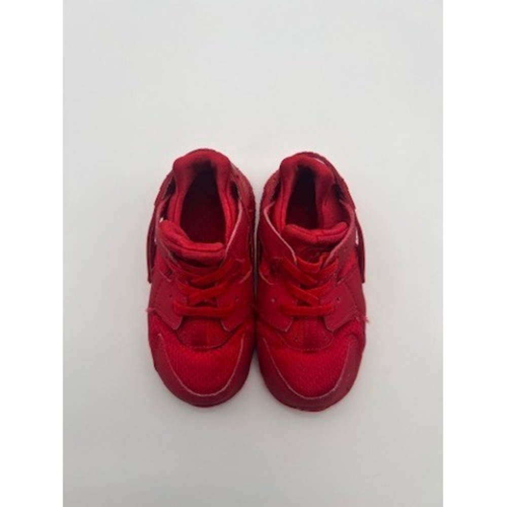 Nike Air Huarache Run University Red Toddler Sneakers 704950-600 Size 8C